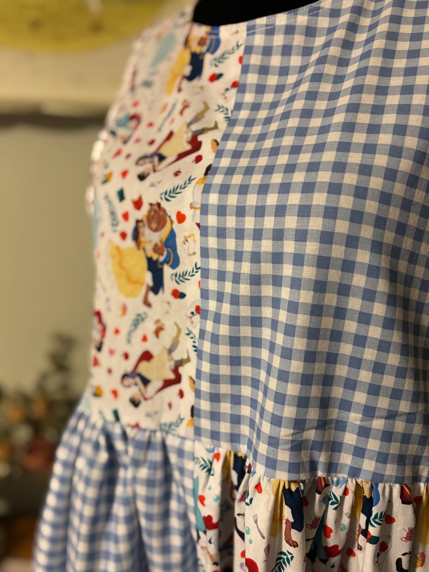 Cinderella Blue Gingham Baby Doll Dress