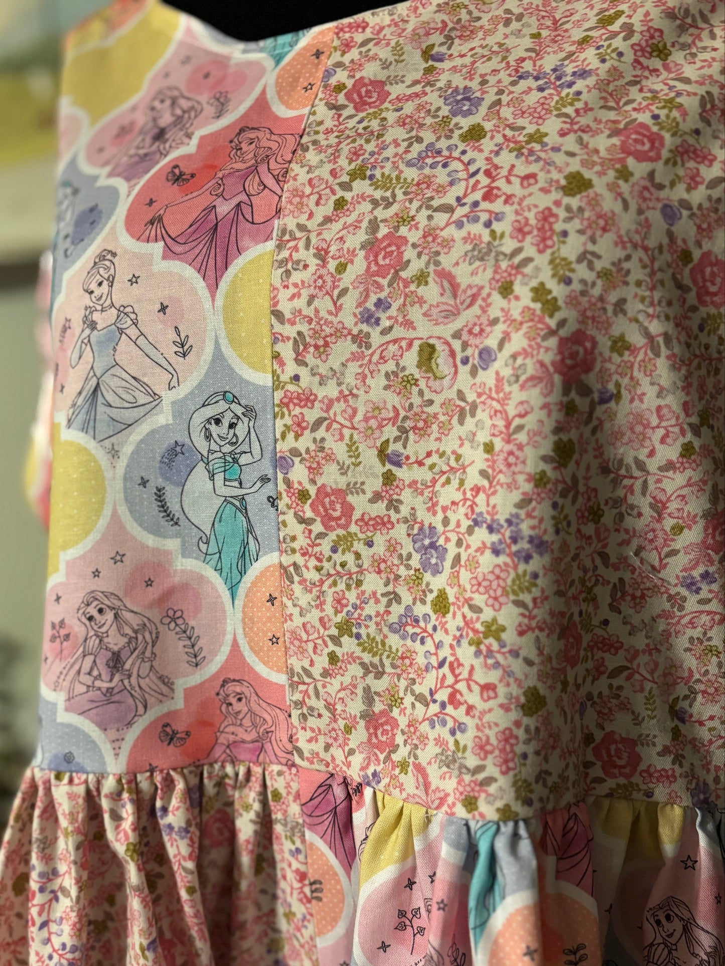 Cinderella Floral Baby Doll Dress