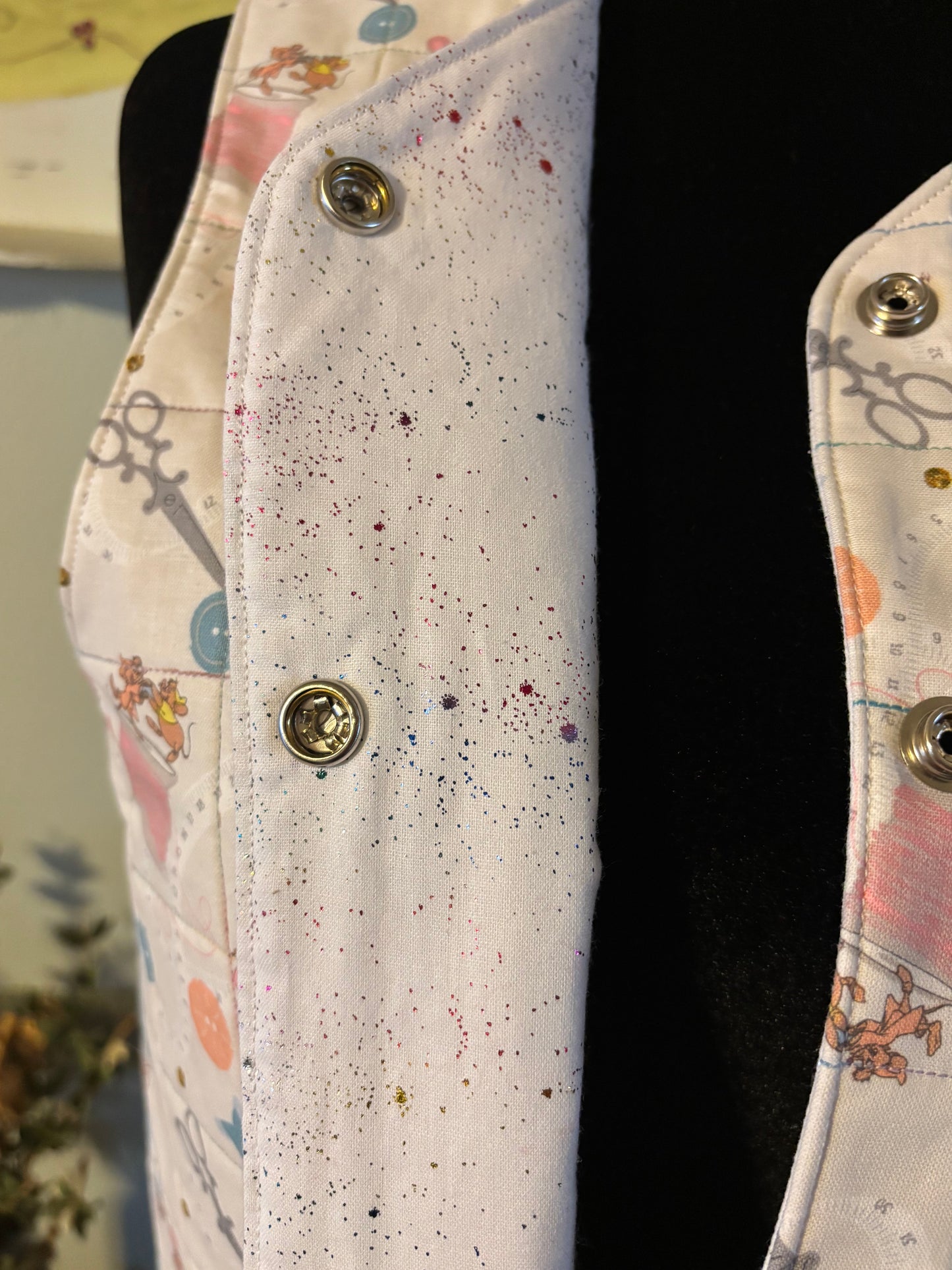 Jaq and Gus Sewing Quilted Cotton Vest