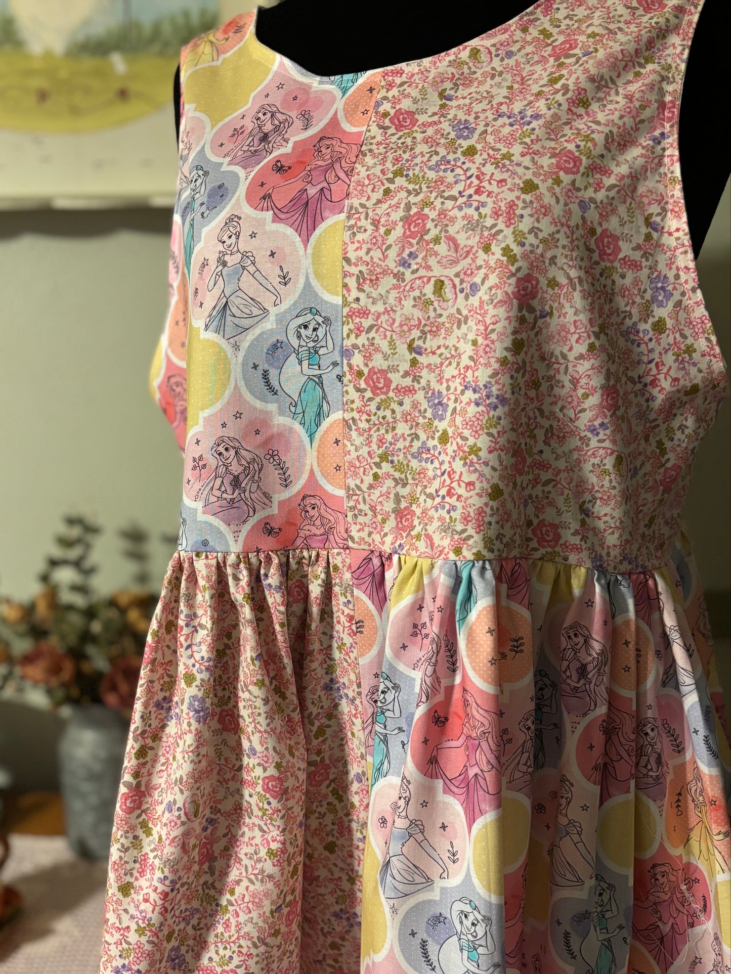 Cinderella Floral Baby Doll Dress