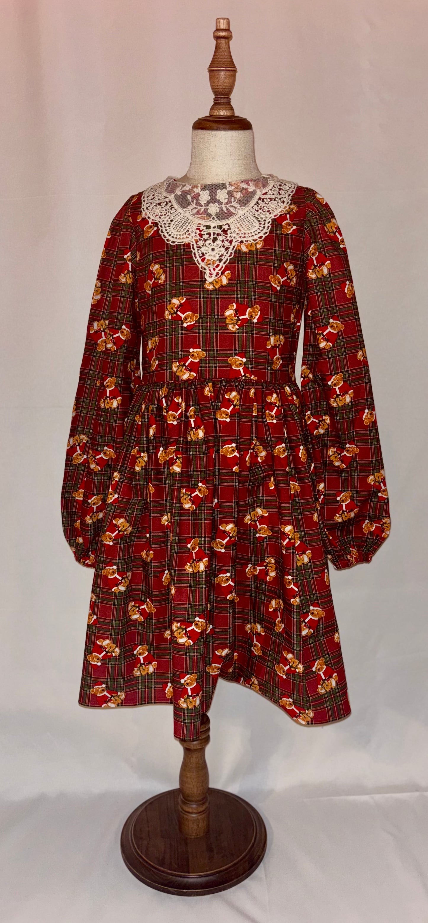 Christmas Collar Dress