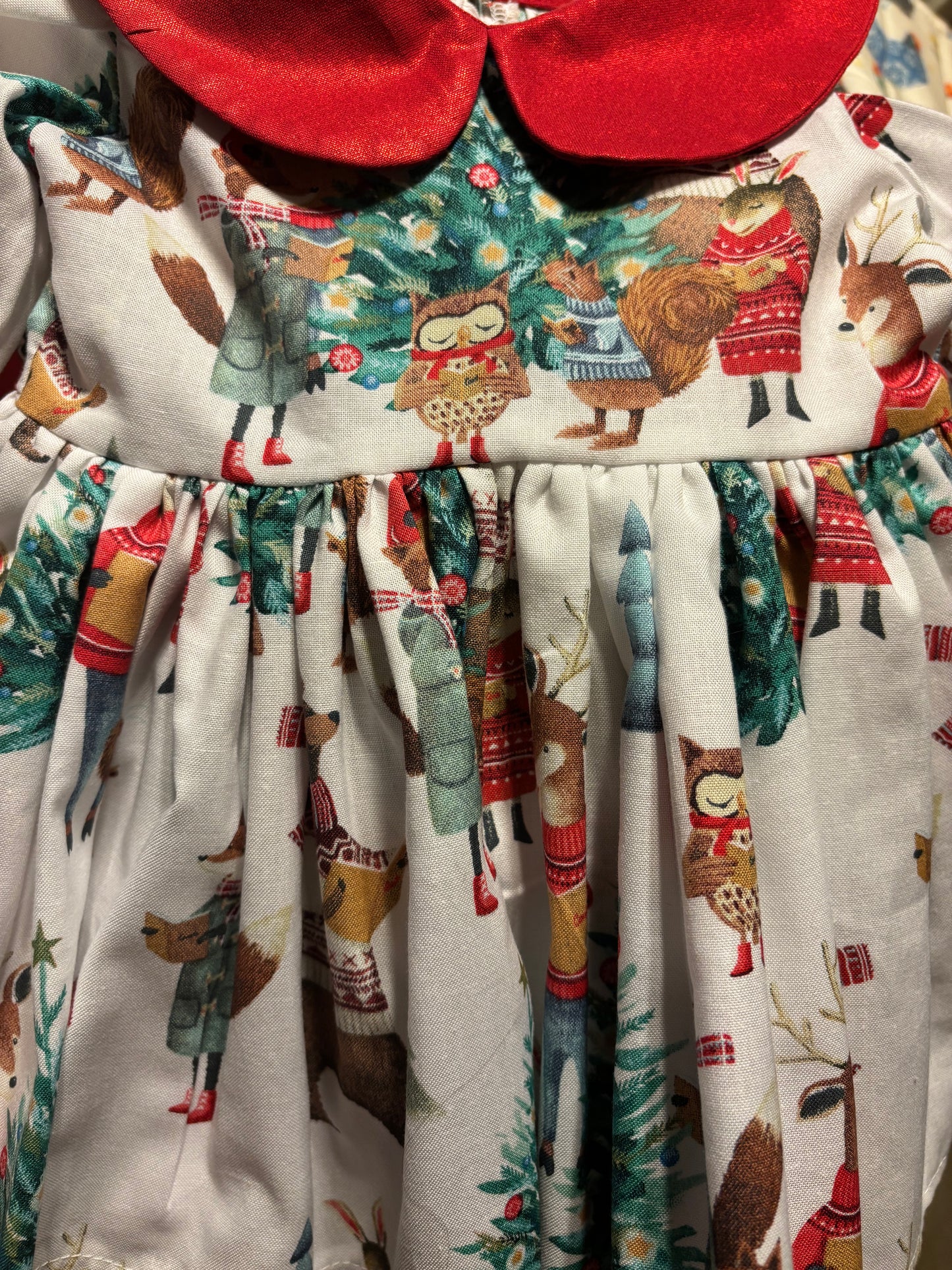 Christmas Collar Dress