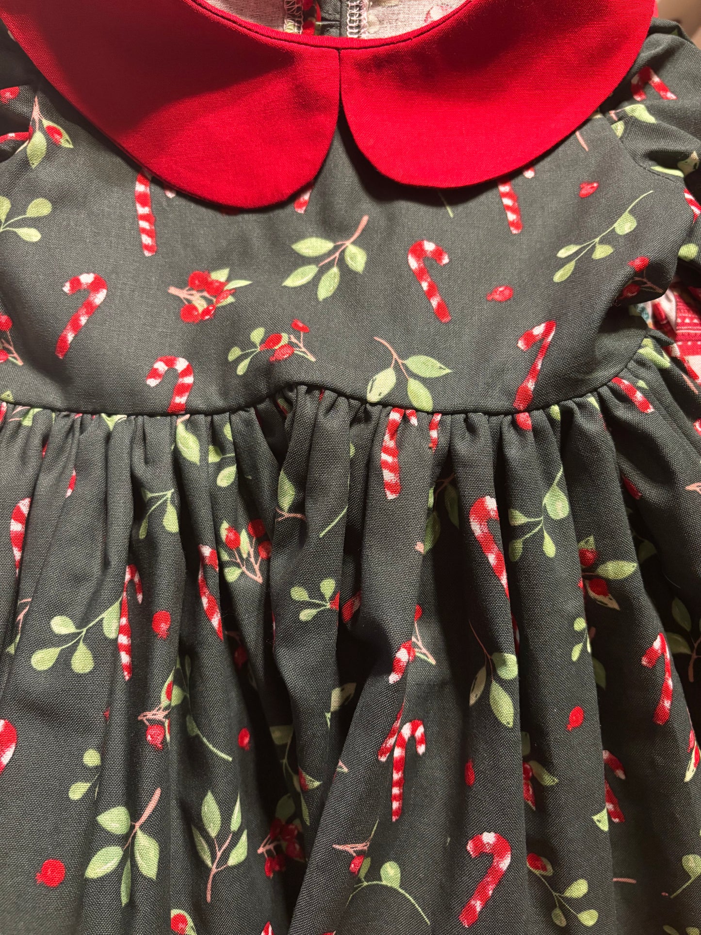 Christmas Collar Dress